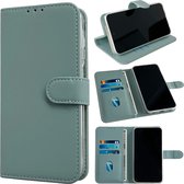Casemania Hoesje Geschikt voor Samsung Galaxy A55 - Licht Blauw - Portemonnee Book Case - Kaarthouder & Magneetlipje