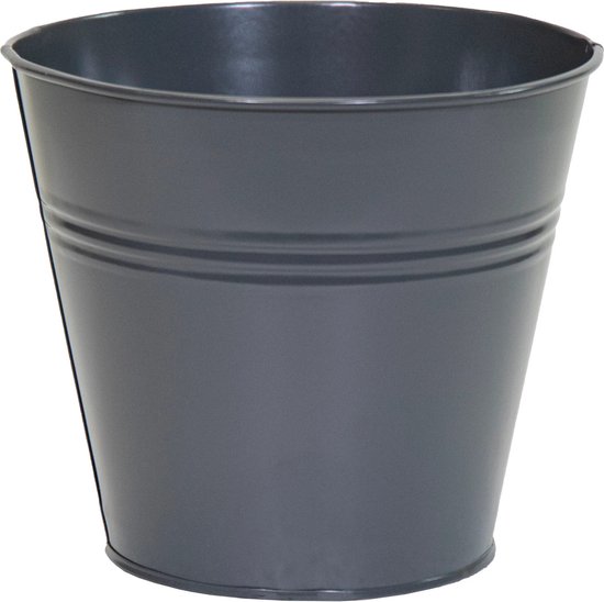 Balkonbak Of Bloempot 1 1 GRATIS-Antraciet-Balkonbak 28 cm