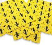 CombiCraft breekmunten van gerecyceld plastic in het geel - 1000 breekmunten