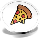 CombiCraft pizza consumptiemunten wit - Ø29mm - 100 stuks