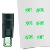 CombiCraft Stempel NO 10mm rond - Groene inkt