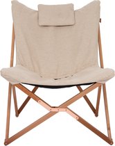 Bo-Camp Urban Outdoor collection - Relaxstoel - Bloomsbury - L - Oxford polyester - Beige