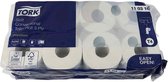 Papier toilette traditionnel Tork Soft Premium T4, 3 couches, 29,5 m/10 cm (110316) - 9 x 72 rouleaux, pack économique
