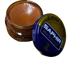 Saphir Creme Surfine (schoenpoets) Licht Cognac