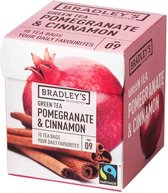 Bradley's Thee | Favourites | Pomegranate & Cinnamon n.9 | 6 x 10 stuks