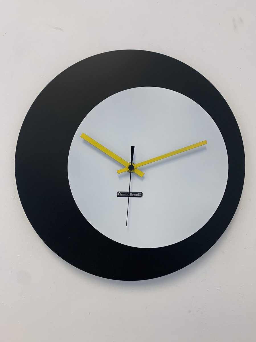 ChantalBrandO wandklok ECLIPS Modern Design