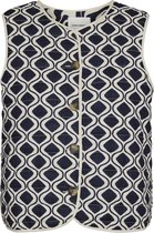 Vero Moda Vest Vmkate Kirsa Waistcoat 2-way Wvn Bt 10308397 Navy Blazer Dames Maat - L