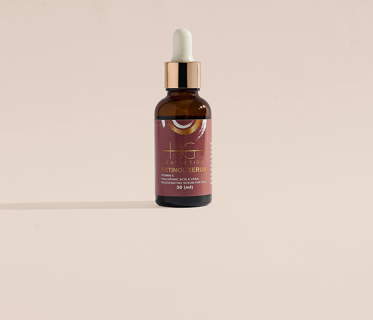 Goedkoopste HG Retinol Serum met Vitamine E - Anti-veroudering Gezichtsserum - Anti Rimpel Gezicht Serum - Gezichtsverzorging Tegen Mee-eters en Pigmentvlekken - Acnebehandeling (30ml