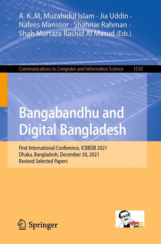 Springer Nature Proceedings Computer Science - Bangabandhu a ... - cover