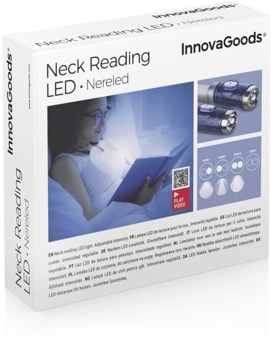 InnovaGoods Ledleeslamp voor de Nek van Innovagoods — afbeelding 4
