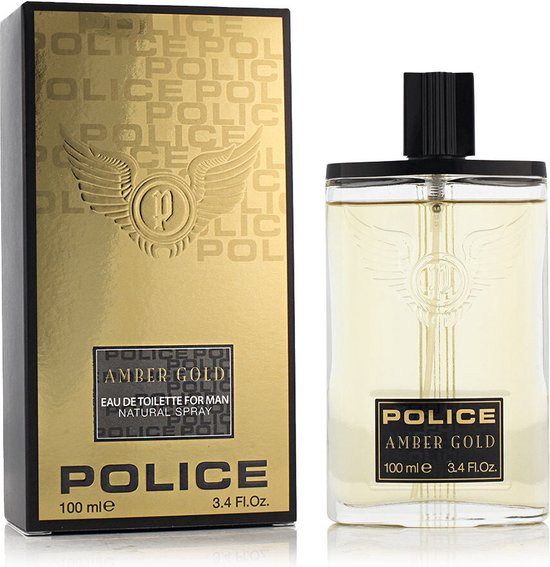 Herenparfum Police EDT Amber Gold 100 ml