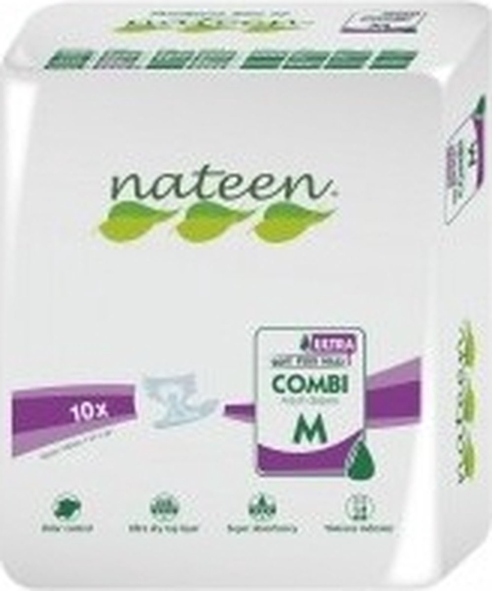 Goedkoopste Nateen Combi Super Ultra Medium - 8 pakken van 10 stuks