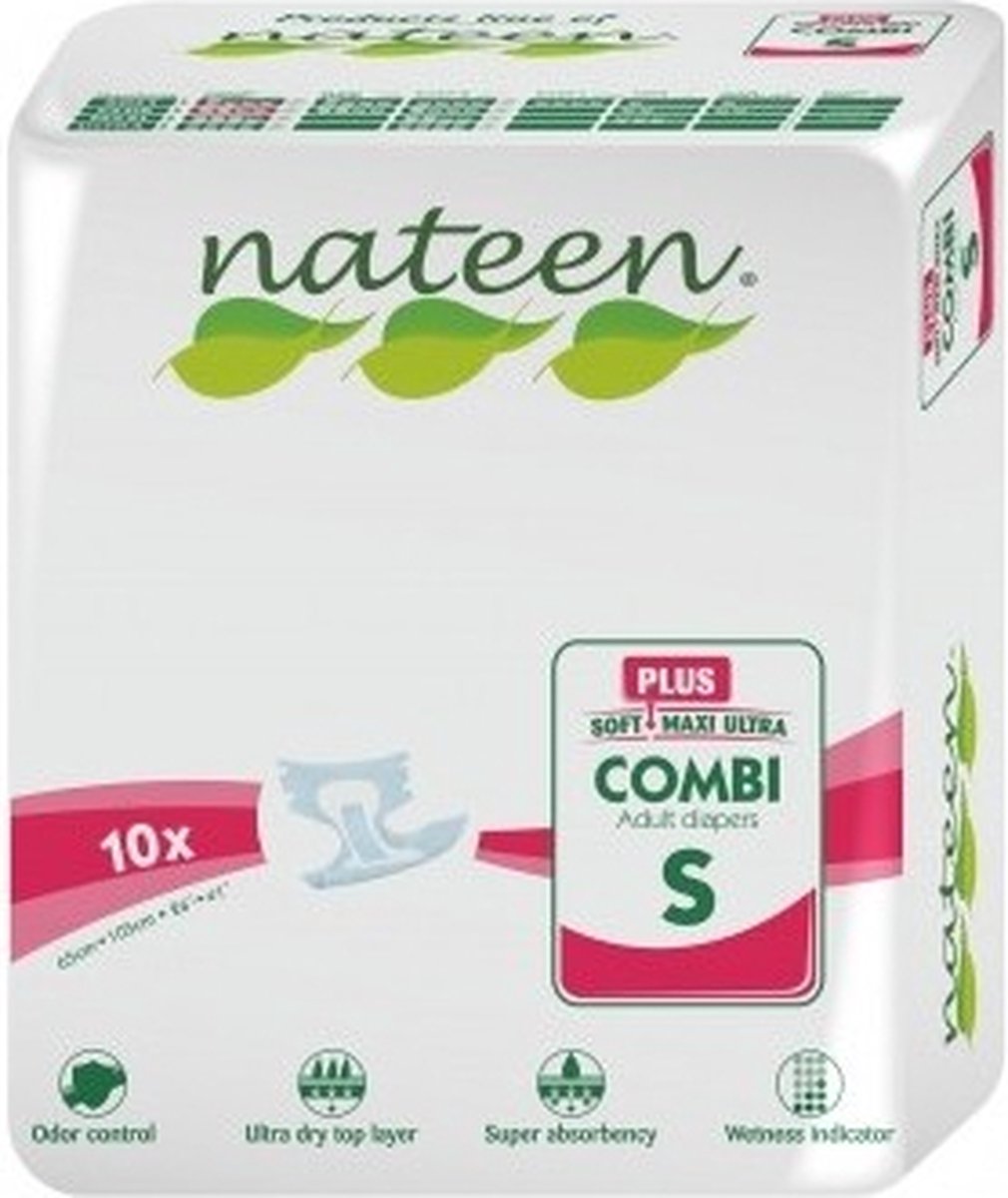 Goedkoopste Nateen Combi Plus Small - 8 pakken van 10 stuks