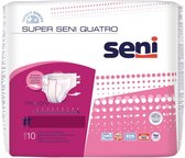 Seni Super Quatro Large - 6 pakken van 10 stuks