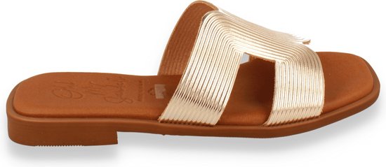 Oh! Mes Sandales Chausson Femme Goud GOLD 40