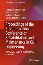 Lecture Notes in Civil Engineering 225 - Proceedings of the 5th International Conference on Rehabilitation and Maintenance in Civil Engineering