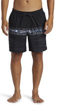 Quiksilver Everyday Wordblock Heren Zwemshort Aqyjv03150-kvj6 - Kleur Zwart - Maat L