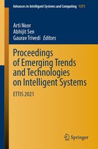 Advances in Intelligent Systems and Computing 1371 - Proceedings of Emerging Trends and Technologies on Intelligent Systems