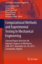 Lecture Notes in Mechanical Engineering - Computational Methods and Experimental Testing In Mechanical Engineering