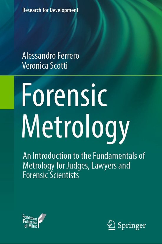 Research for Development - Forensic Metrology - cover