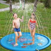Chuvie® Kinderen spraymat - 170/cm - strand opblaasbare watersproeier - pad buitenspel speelgoed gazon zwembadmat kinderspeelgoed