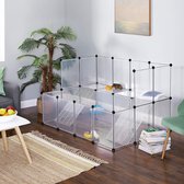 Bol.com Modulaire omheining voor kleine dieren - wit - LPC004W01 aanbieding