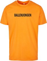 EK t-shirt oranje S - Ballenjongen - soBAD. | EK 2024 | Unisex | T-shirt dames | T-shirt heren | Voetbal