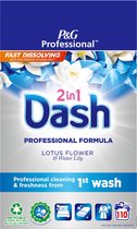 Dash Professional waspoeder 2-in-1 lotus en lelie, doos van 6,6 kg