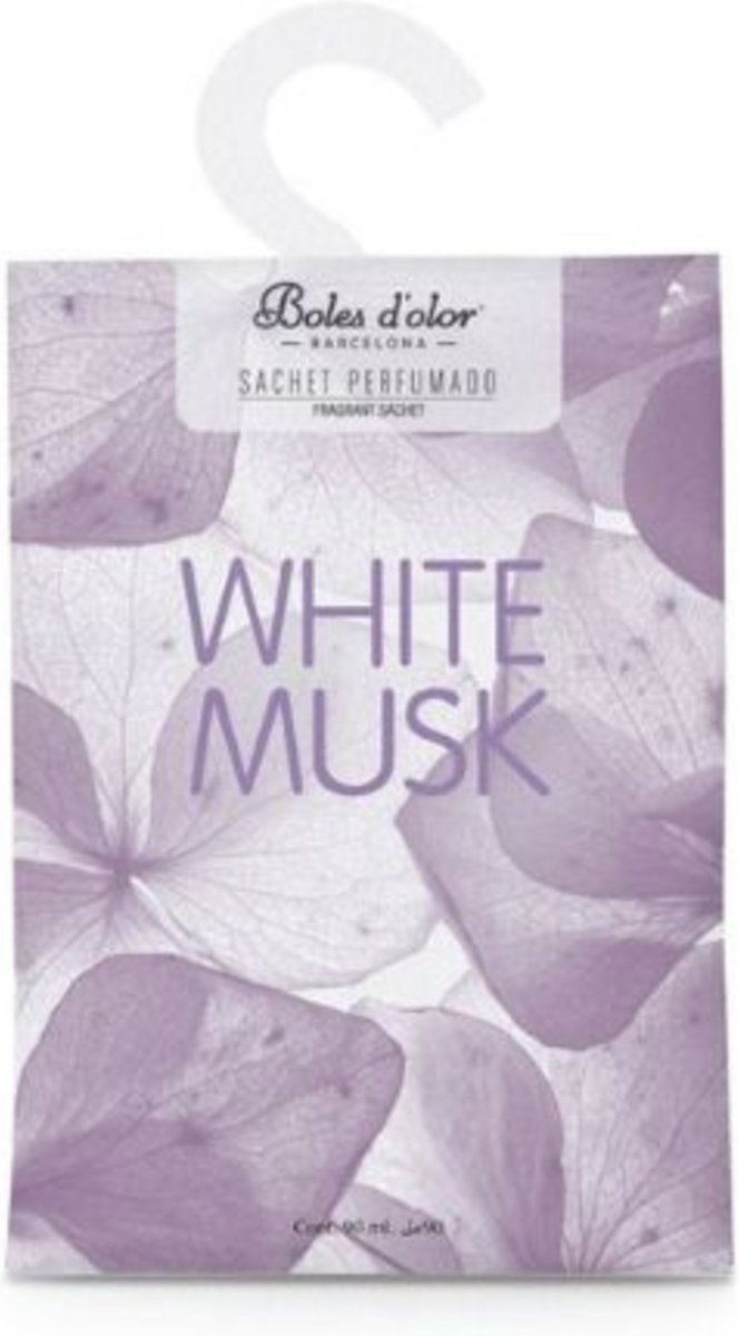 Boles d’ Olor Geurzakje White Musk 4 stuks