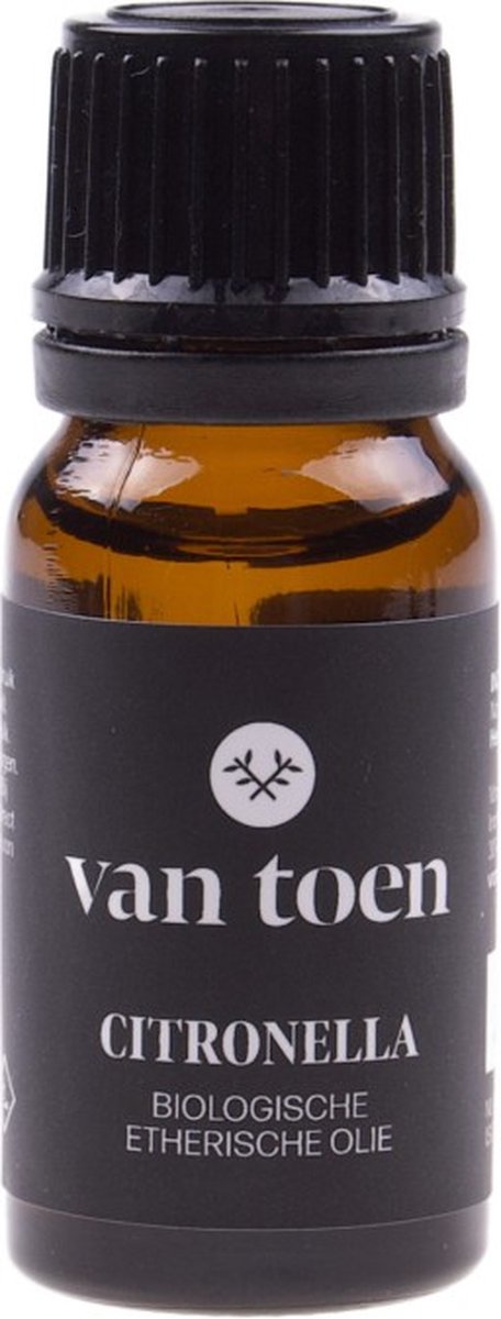 Biologische etherische olie Citronella - 10ml - Van Toen