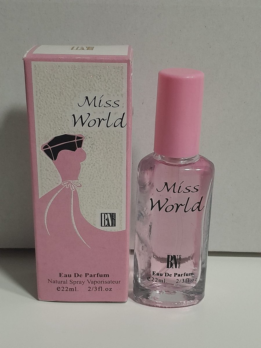 Goedkoopste Blue Dreams Miss World miniparfum eau de parfum 22 ml