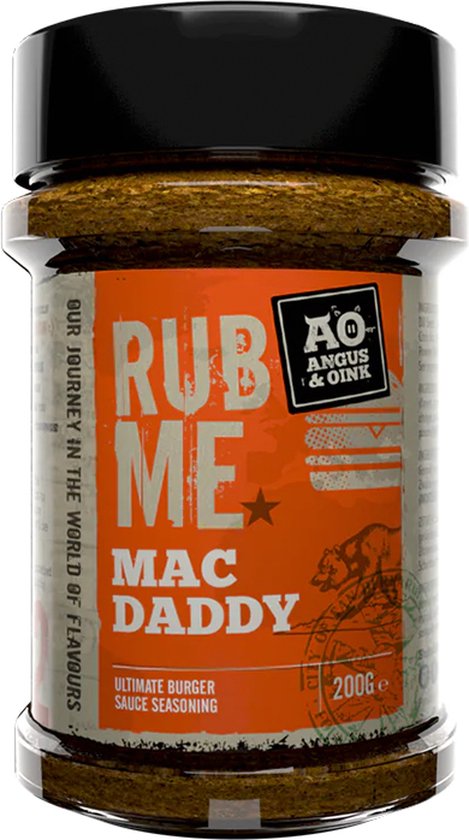 Angus & Oink Macdaddy Burger Sauce Seasoning 200 gram