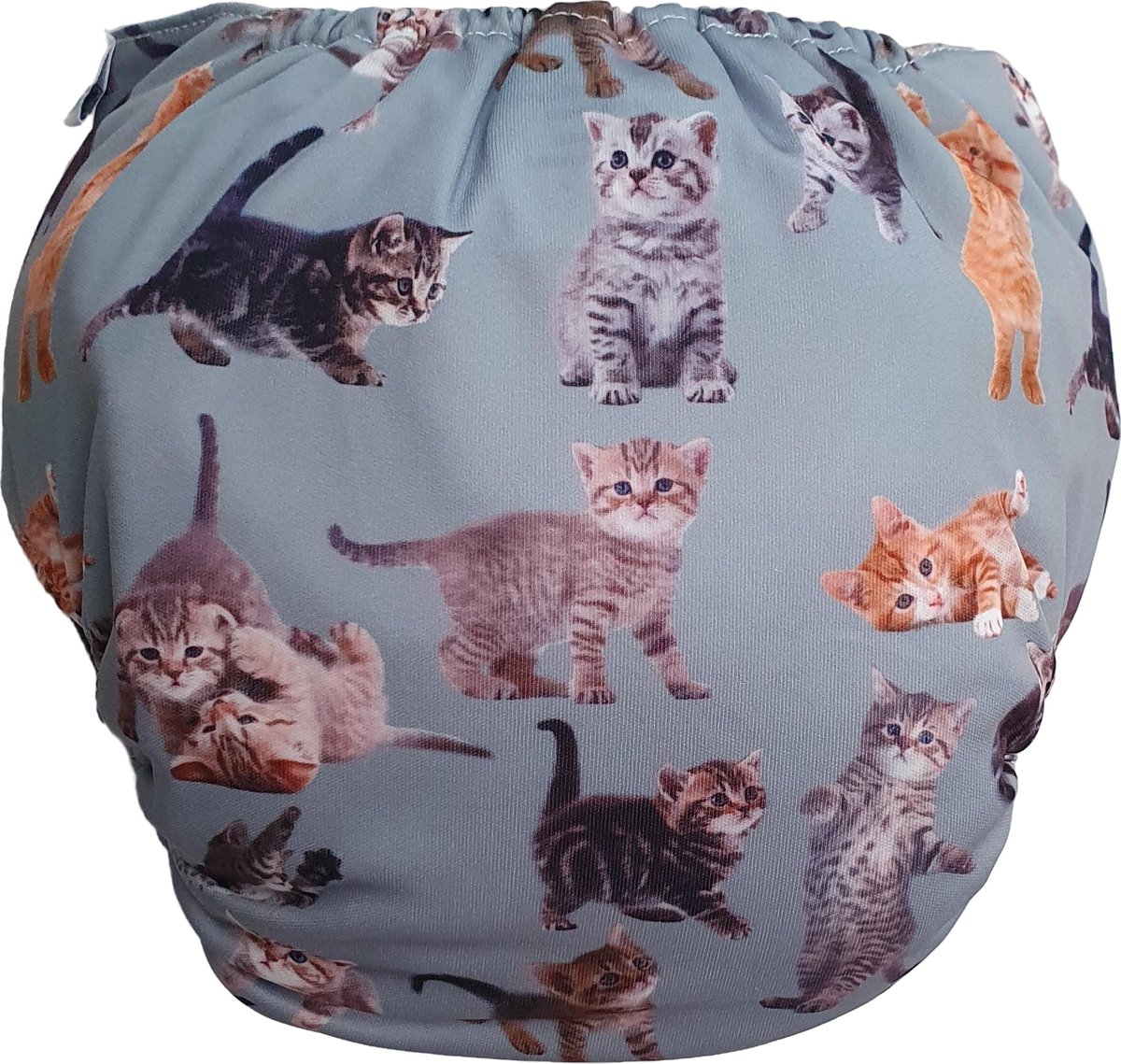 Goedkoopste BZNDR® - Zwemluier katten - 0-3 jaar - 5 t/m 18 kg - Wasbaar - Zwemluier baby