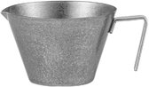 MHW-3BOMBER koffie maatbeker - nauwkeurige schaalmarkeringen - ergonomische handgreep - v-vormige schenktuit - RVS - 100ml