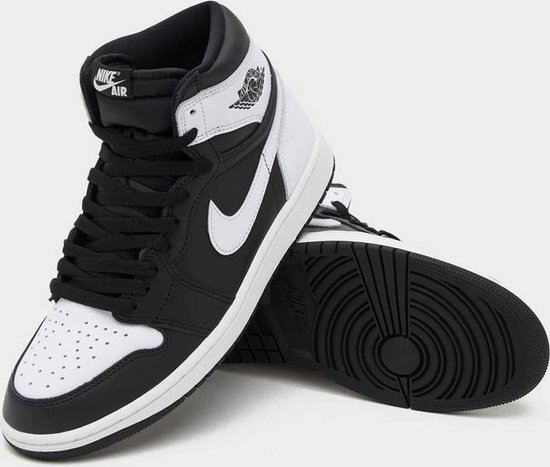 Nike Air Jordan 1 High OG Black/White - Sneakers - Mannen - Maat 43 - Zwart/ Wit | bol