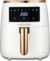 Smart Airfryer 6.5 L van Swiss Pro+ - 1500W - Wit