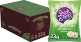 Snack a Jacks Crispy Cream & Chive - Tussendoortje - 8 stuks x 23 gram