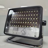 Professionele SMD-LED mobiele werklamp - 60 SMD-LEDs - MAR30.2 - Extra beugel voor statief - of wandbevestiging - LED lamp