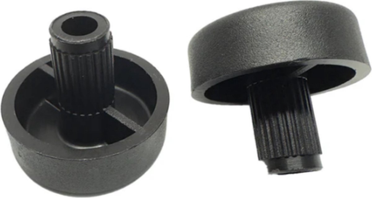 Goedkoopste FSW-Products - 4 Stuks Meubelverhogers Rond - Bedverhogers - Meubelverhoging - Stoelverhogers - Bedklossen - Zwart