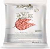 Skin System High Quality Pebbles Braziliaanse Ontharingswax - Roze Crème - Elastisch - Geen Strips Nodig - 800 g