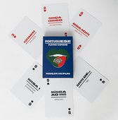 Lingo- Portugese speelkaarten- playingcards- talen leren- Portuguese - jong en oud- Portugese woordenschat- woordenschat- Leer Portugese woordenschat op een leuke en gemakkelijke manier- 52 essentiële vertalingen- Leren- reizen- spelen
