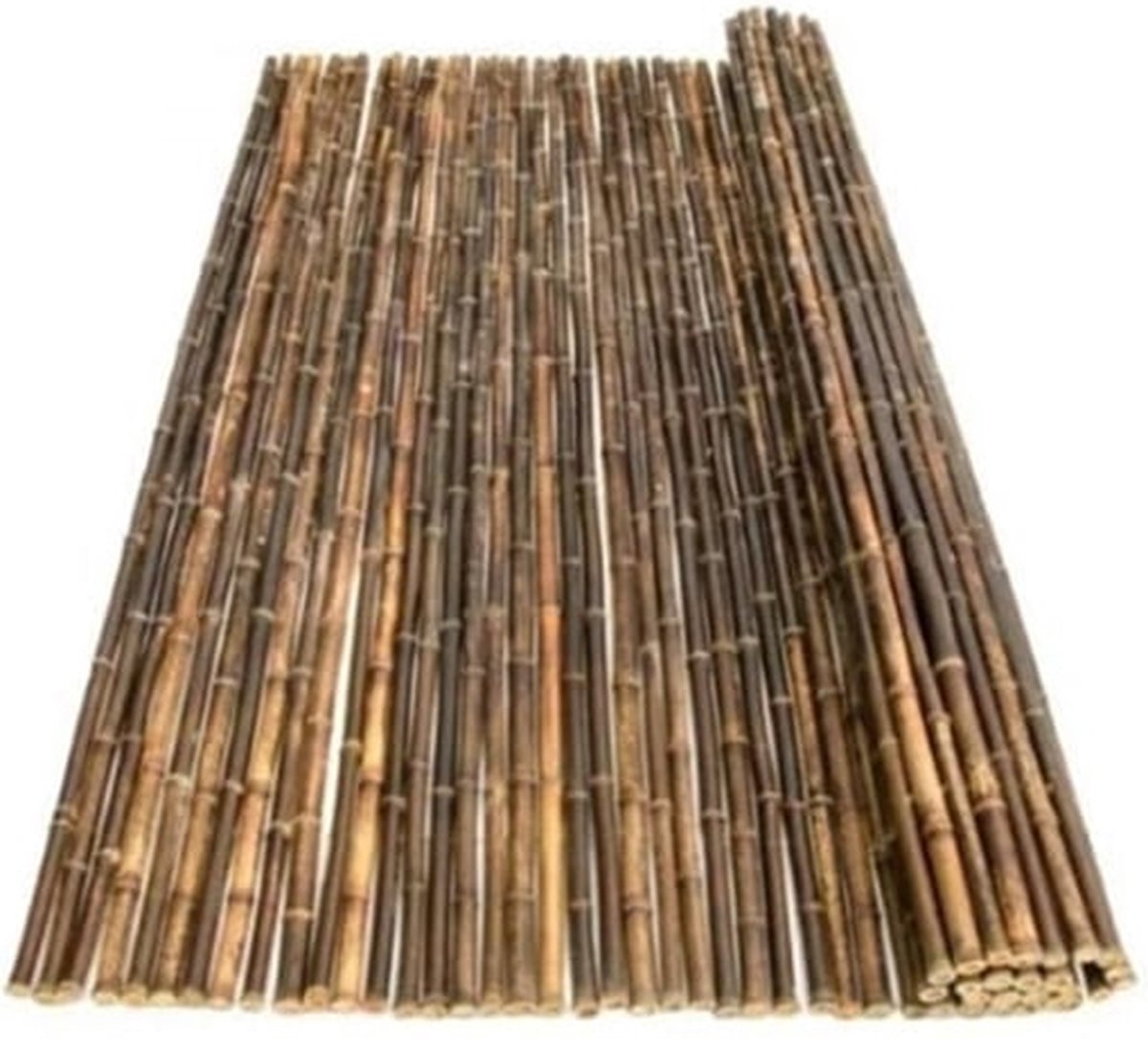 Bamboematten Nigra 150 x 180 cm | Bruin | Bamboe schutting of Bamboe tuinscherm | Duurzaam & Weerbestendig | Privacyscherm.