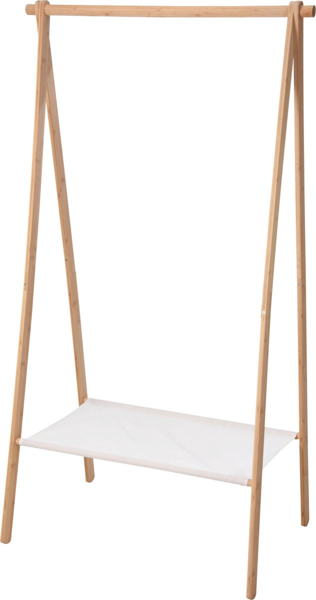 Storage-solutions-Kinderkledingrek-met-1-schap-grenenhout