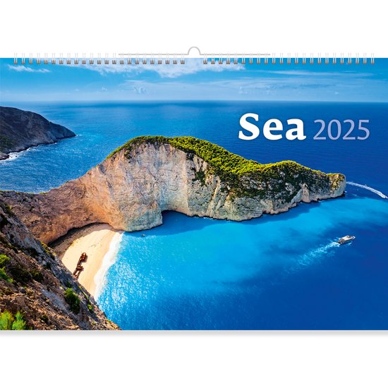 C131-25 Zeekalender 2025 + gratis 2025 kalender
