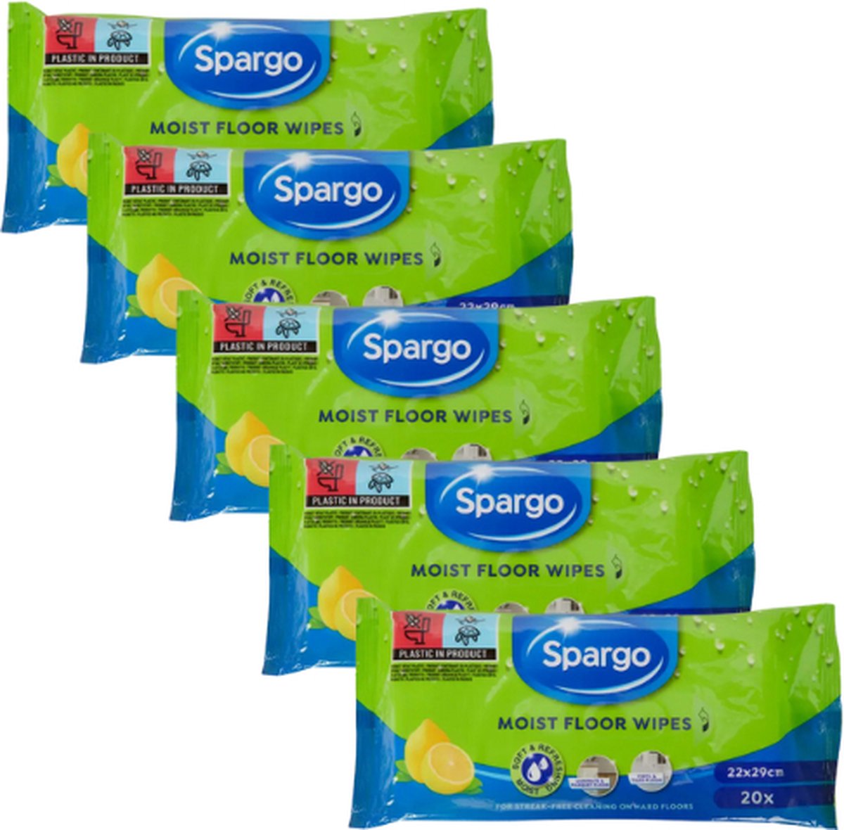 Goedkoopste Spargo - hygiënische doekjes - reinigingsdoekjes schoonmaak