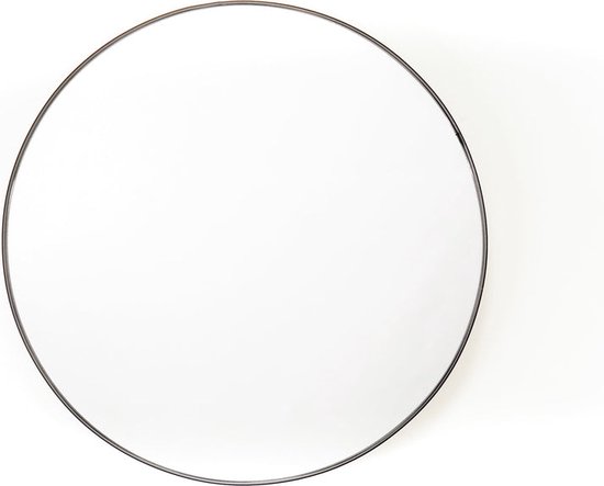 Miroir métallique rond - 60 cm - Vitamine domestique