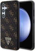 Guess 4G Triangle Logo Back Case - Geschikt voor Samsung Galaxy S24 (S921) - Zwart