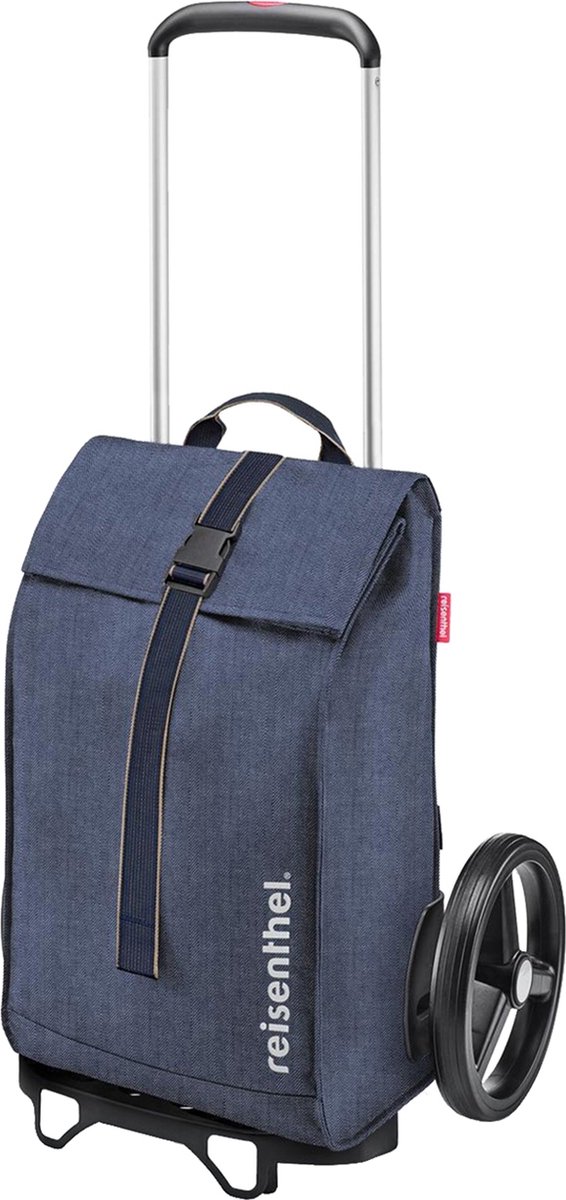 Reisenthel Citycruiser Boodschappentrolley - 40L - Herringbone Donkerblauw