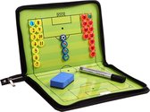 Magnetisch Tactiekbord Set met Magneten - Aluminium Frame - 28 x 21 cm - Voetbal Tactisch Bord - Coach Tool - Training Accessoire