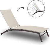 tuin stoel- tuinligbed- verstelbaar- ligstoel voor in de tuin